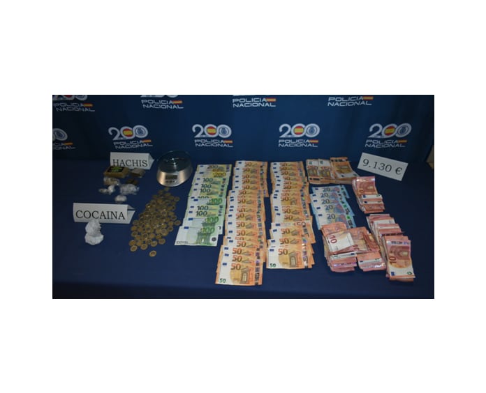Imágenes de lo incautado por los agentes