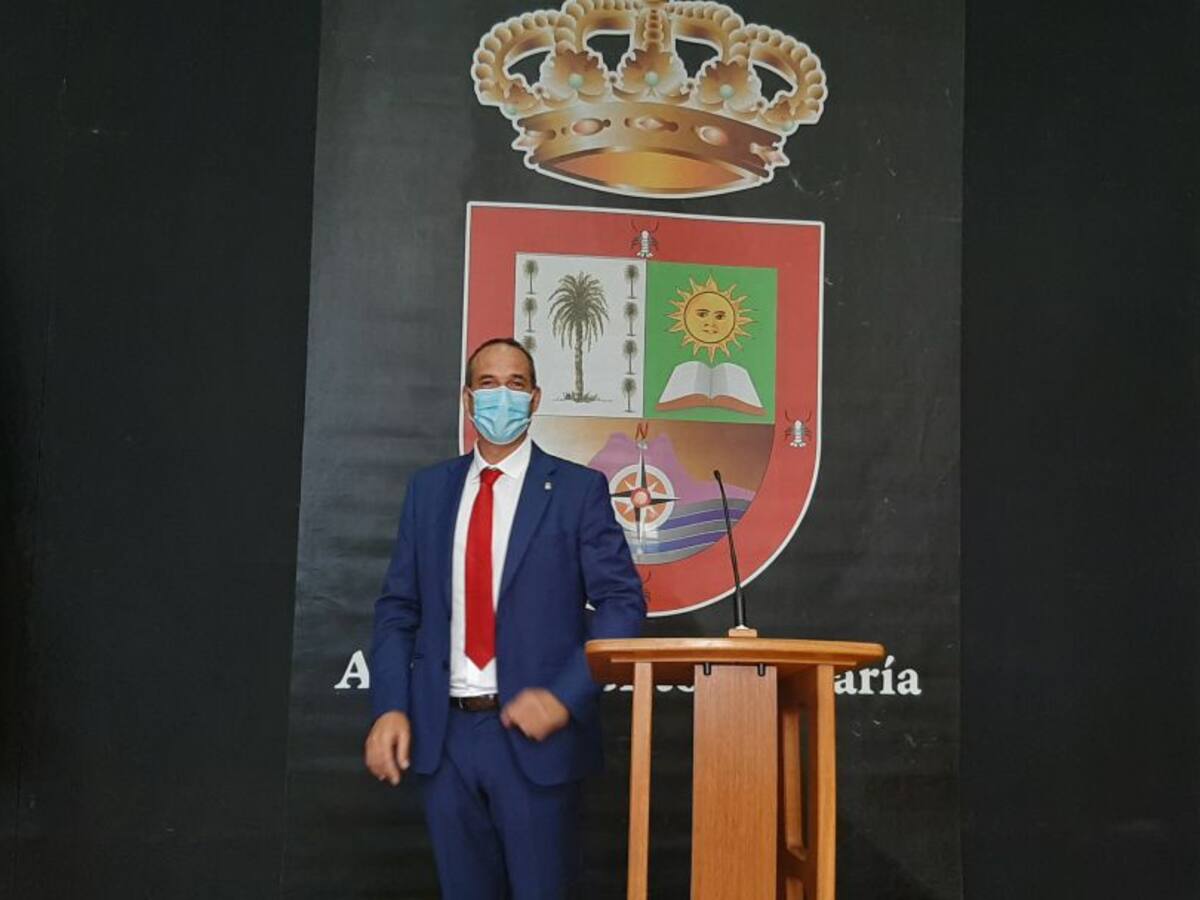 Alfredo Villalba afirma que nunca será un obstáculo para lograr una nueva mayoría en Haría