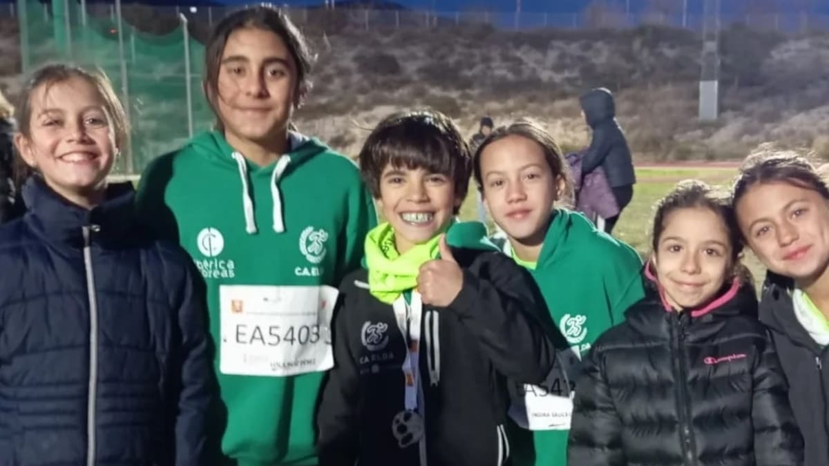 La escuela del C. A. Elda se colgó dos medallas en el Provincial Sub-12