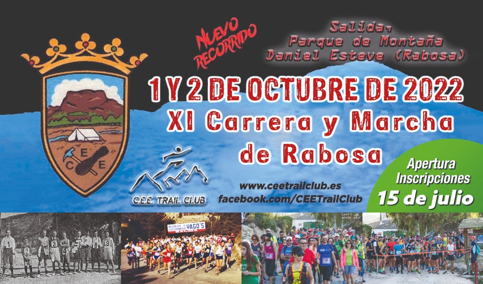 Nueva edición de la Carrera y Marcha de Rabosa