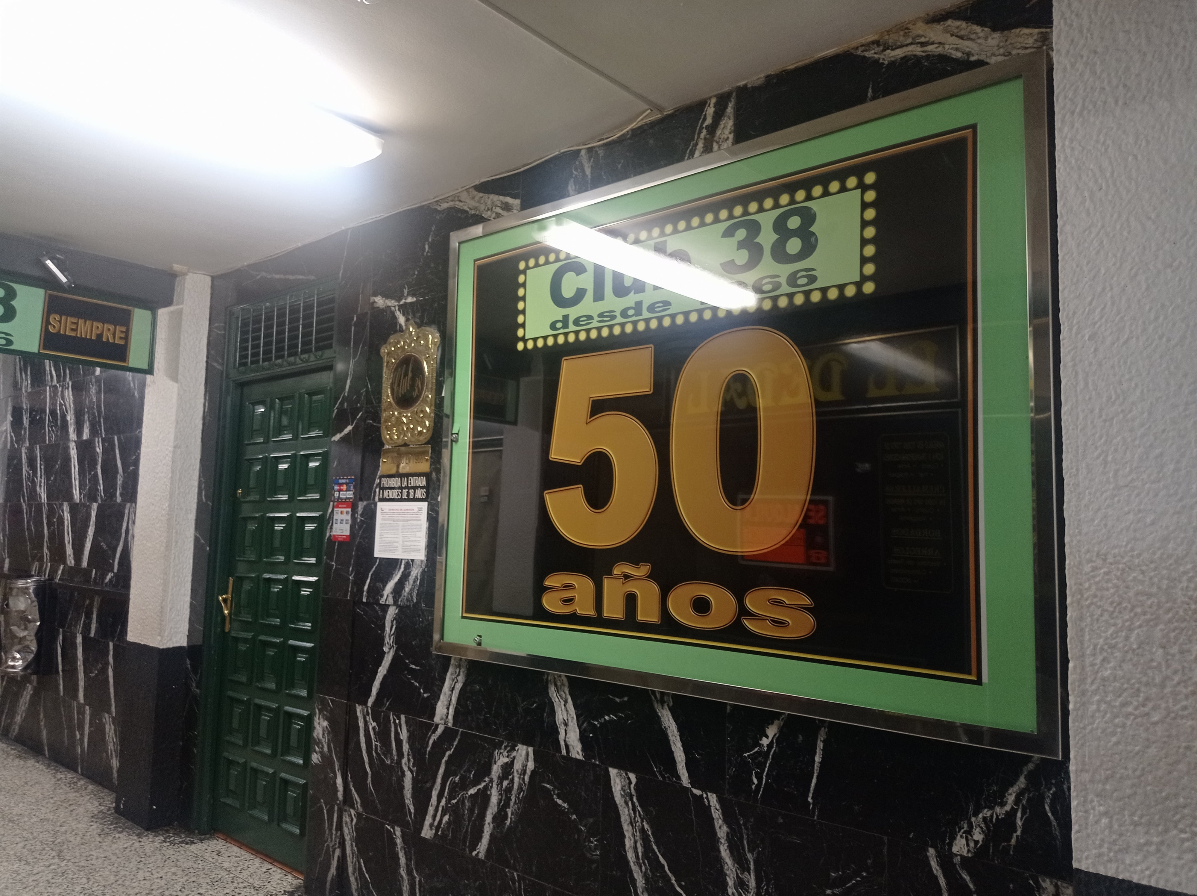 Exterior del Club 38