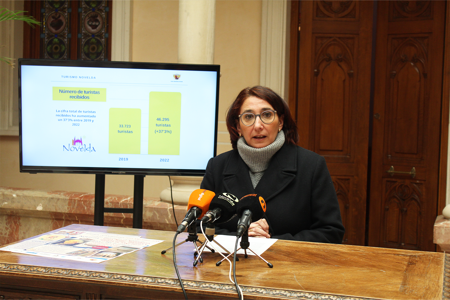 Genó Micó sobre habla sobre el aumento del turismo en Novelda