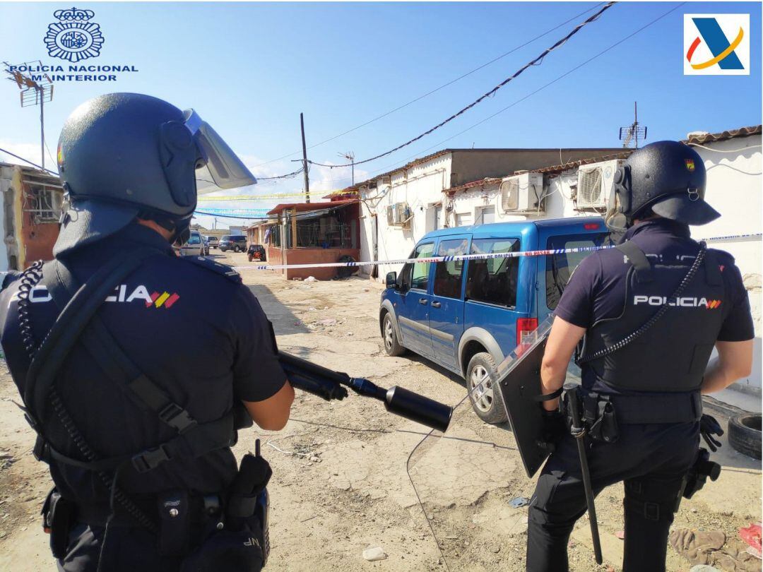 Operación policial en Son Banya