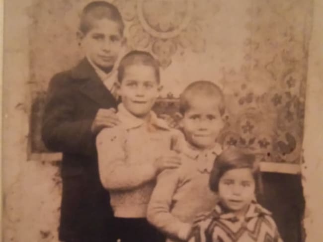 Hijos de Faustino Aguado Serrano