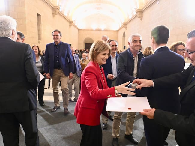 Acto de homenaje a los antiguos trabajadores del Ayuntamiento
