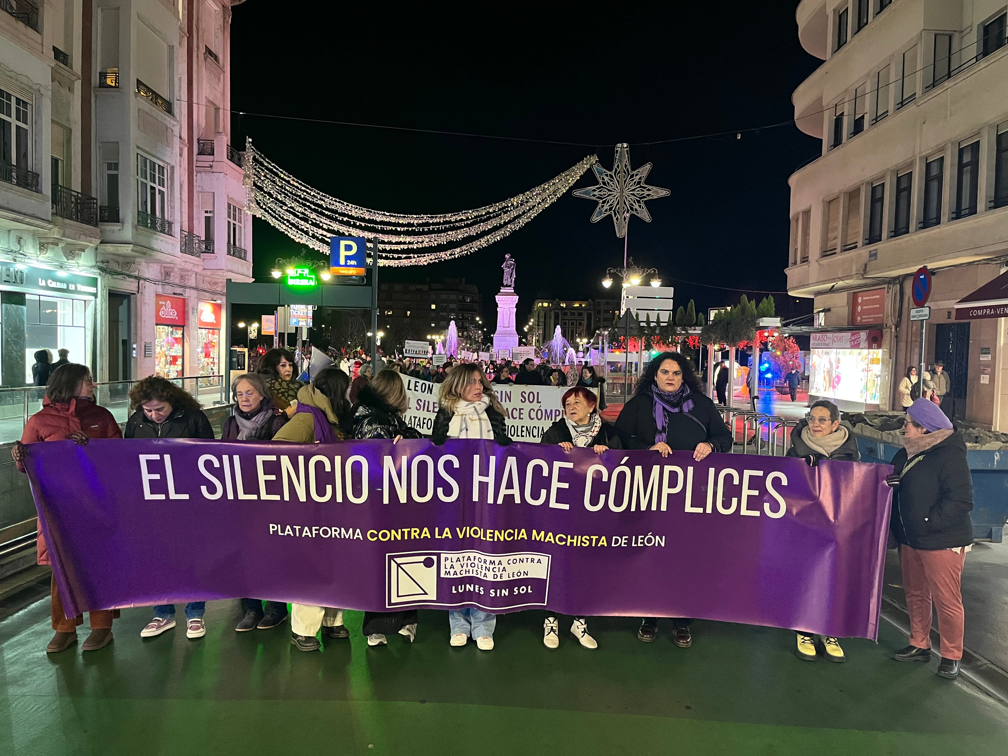 Manifestación por el 25N en León
