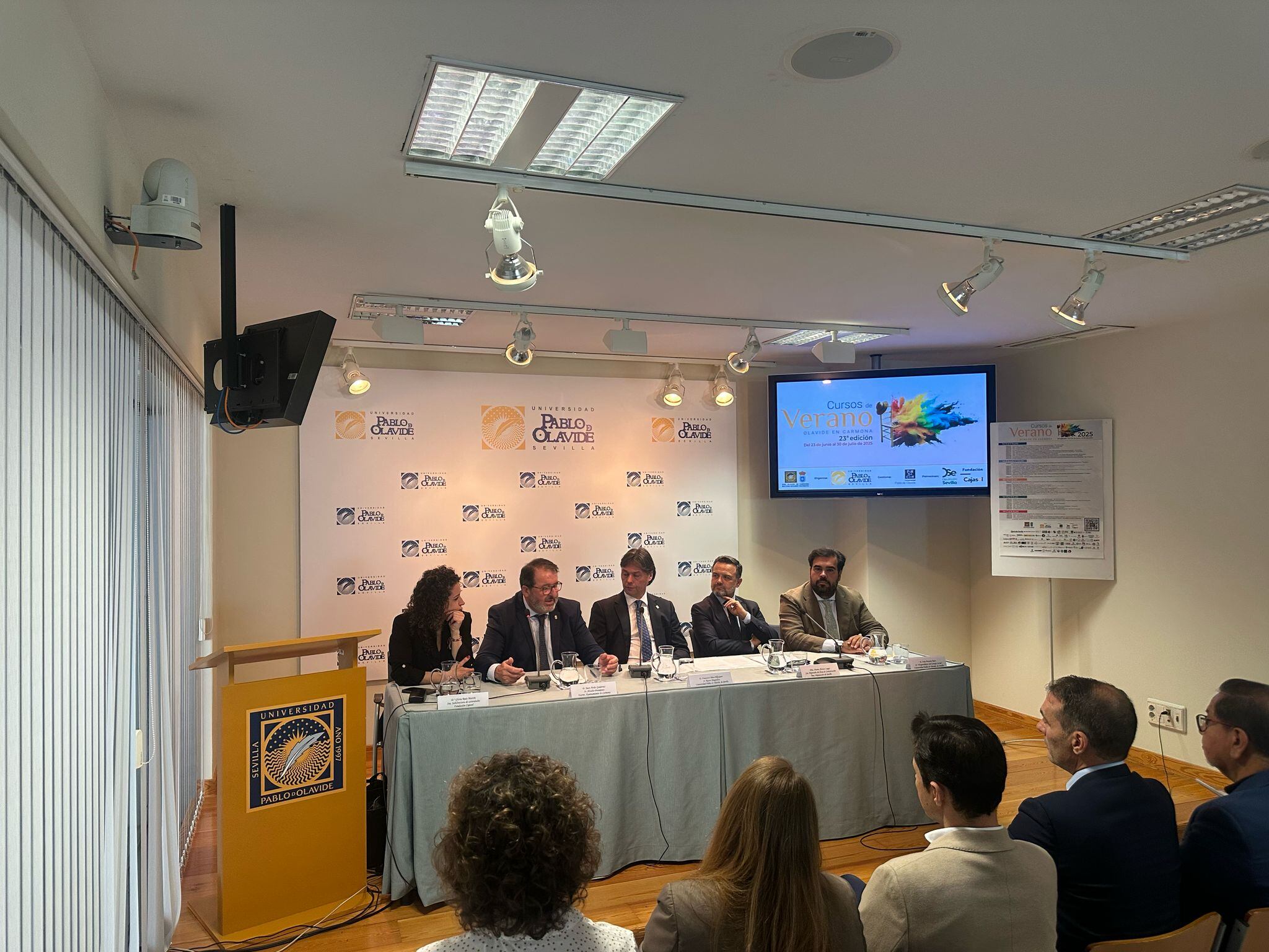 Presentación de los Cursos de Verano de la Universidad Pablo de Olavide en Sevilla