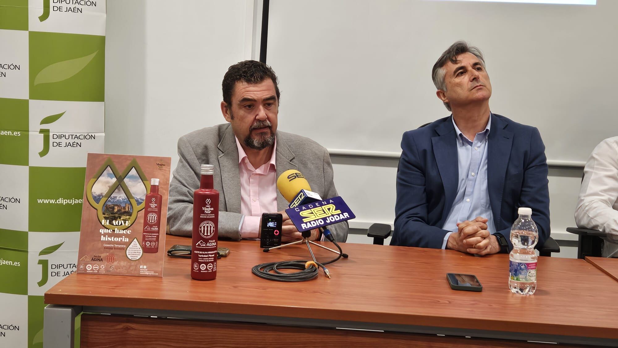 Momento de la intervención, en la inauguración de uno de los coordinadores, Manuel Parodi