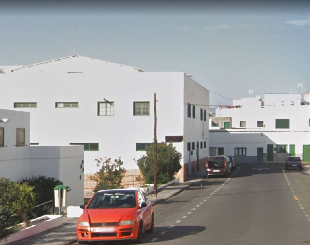 Calle Padre Claret de Altavista, en Arrecife, en la que se produjo el atropello.