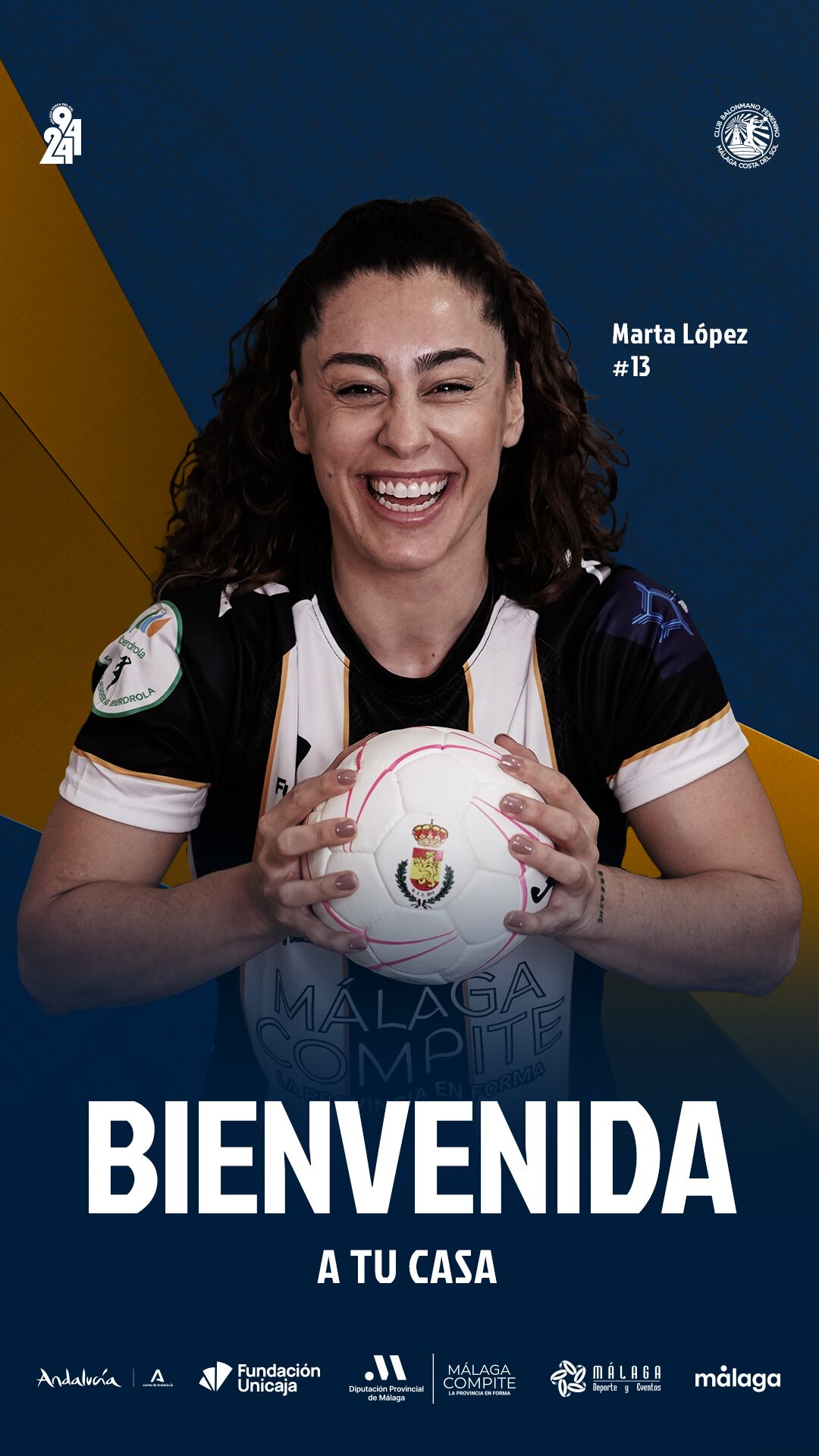La jugadora malagueña Marta López ficha por el Cosa del Sol
