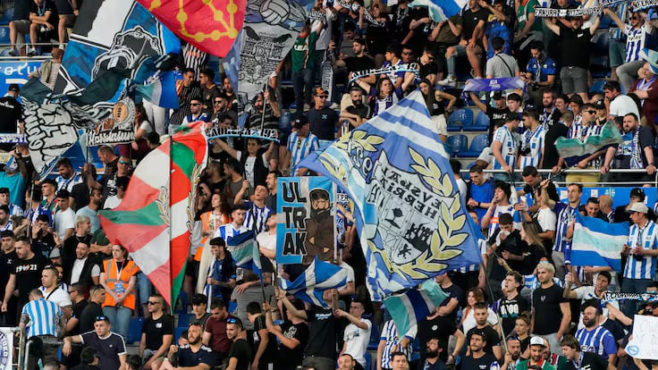 Afición del Alavés.