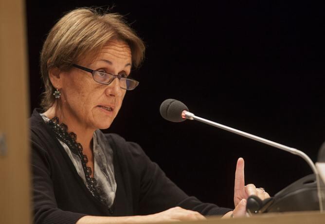 La ministra d&#039;Educació, Roser Suñé