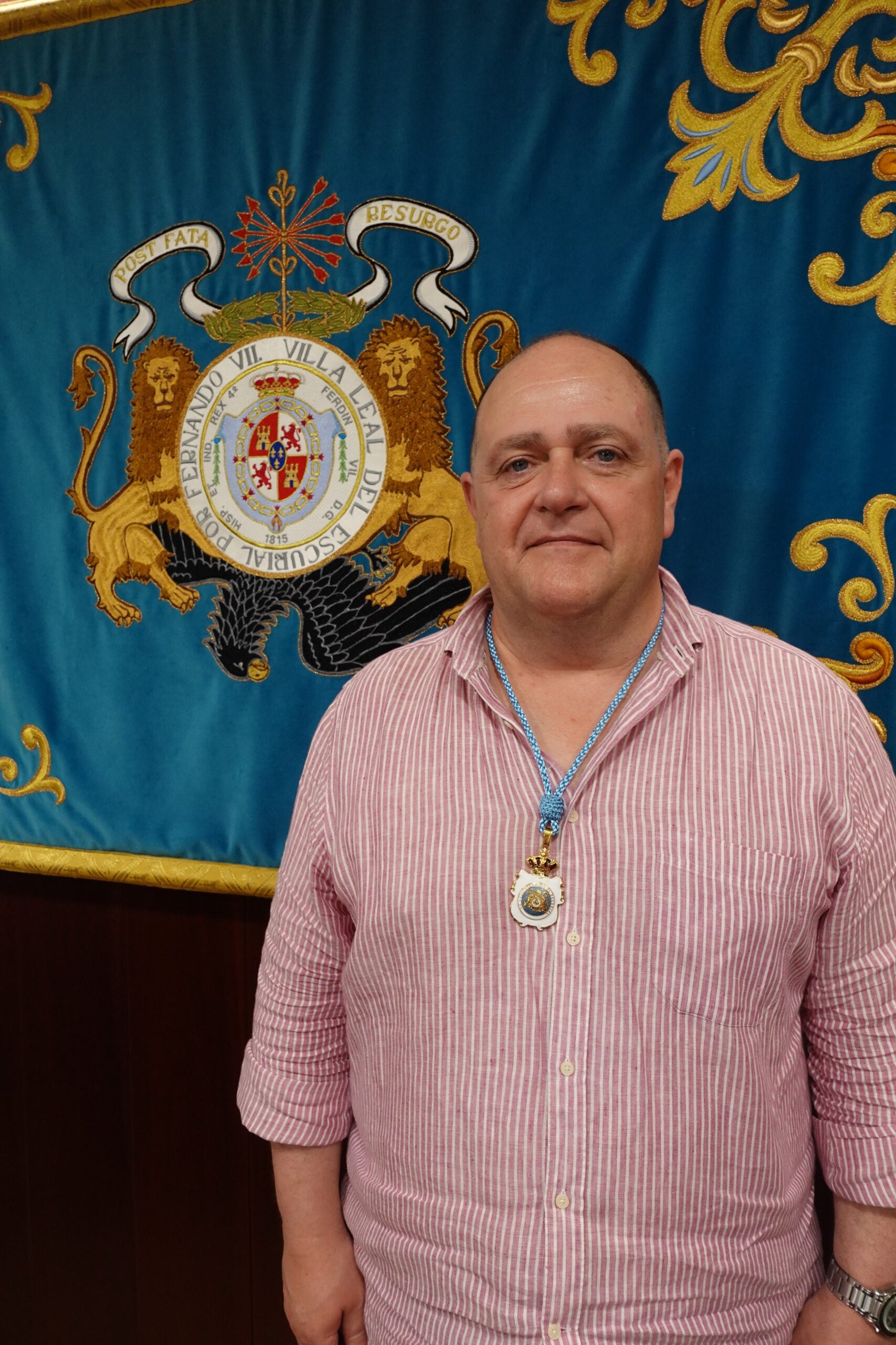 Óscar Muro, concejal de Personal en El Escorial en 2022