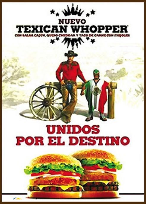 México ha solicitado la retirada de la campaña Burger King España del producto &#039;Texican Whopper&#039; al considerar que se hace un uso ofensivo de su bandera y de la imagen de los mexicanos