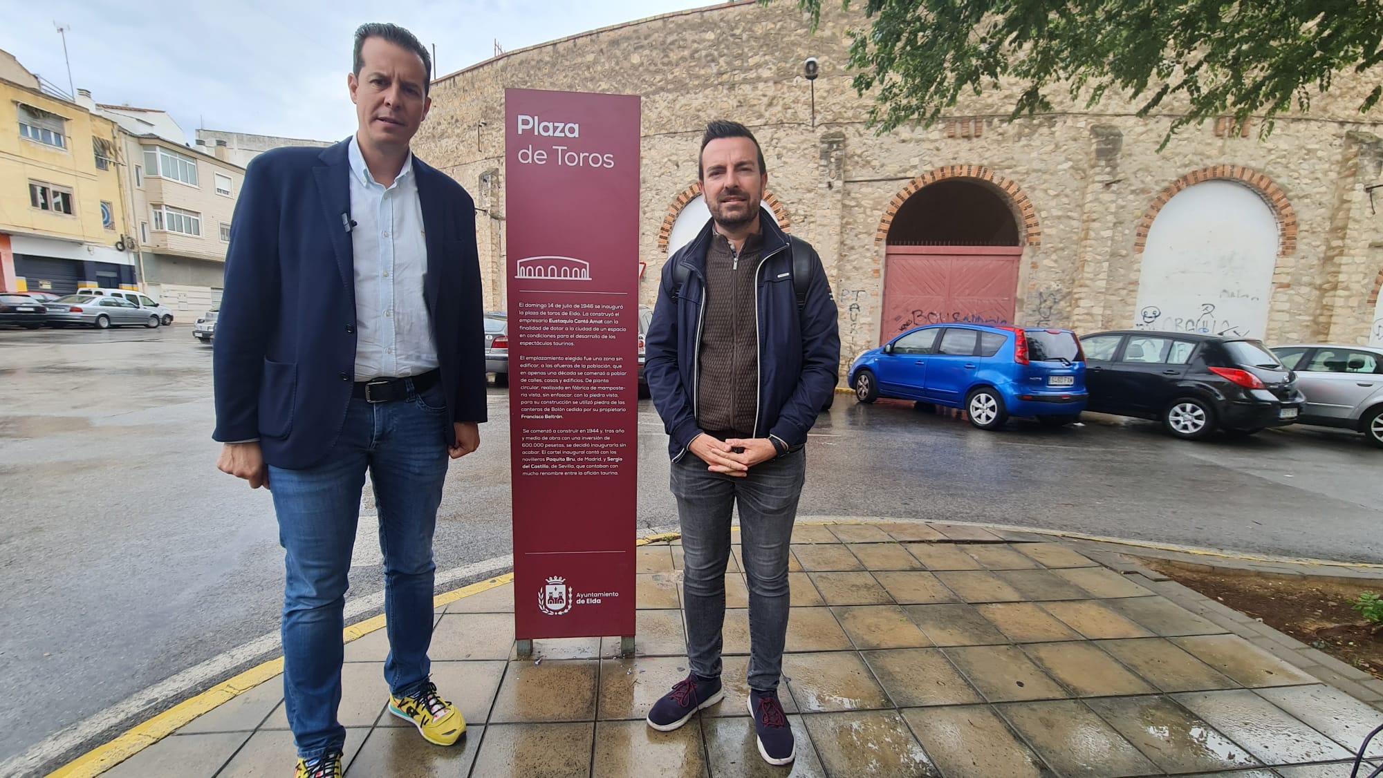 Campaña en la plaza de todos de Elda