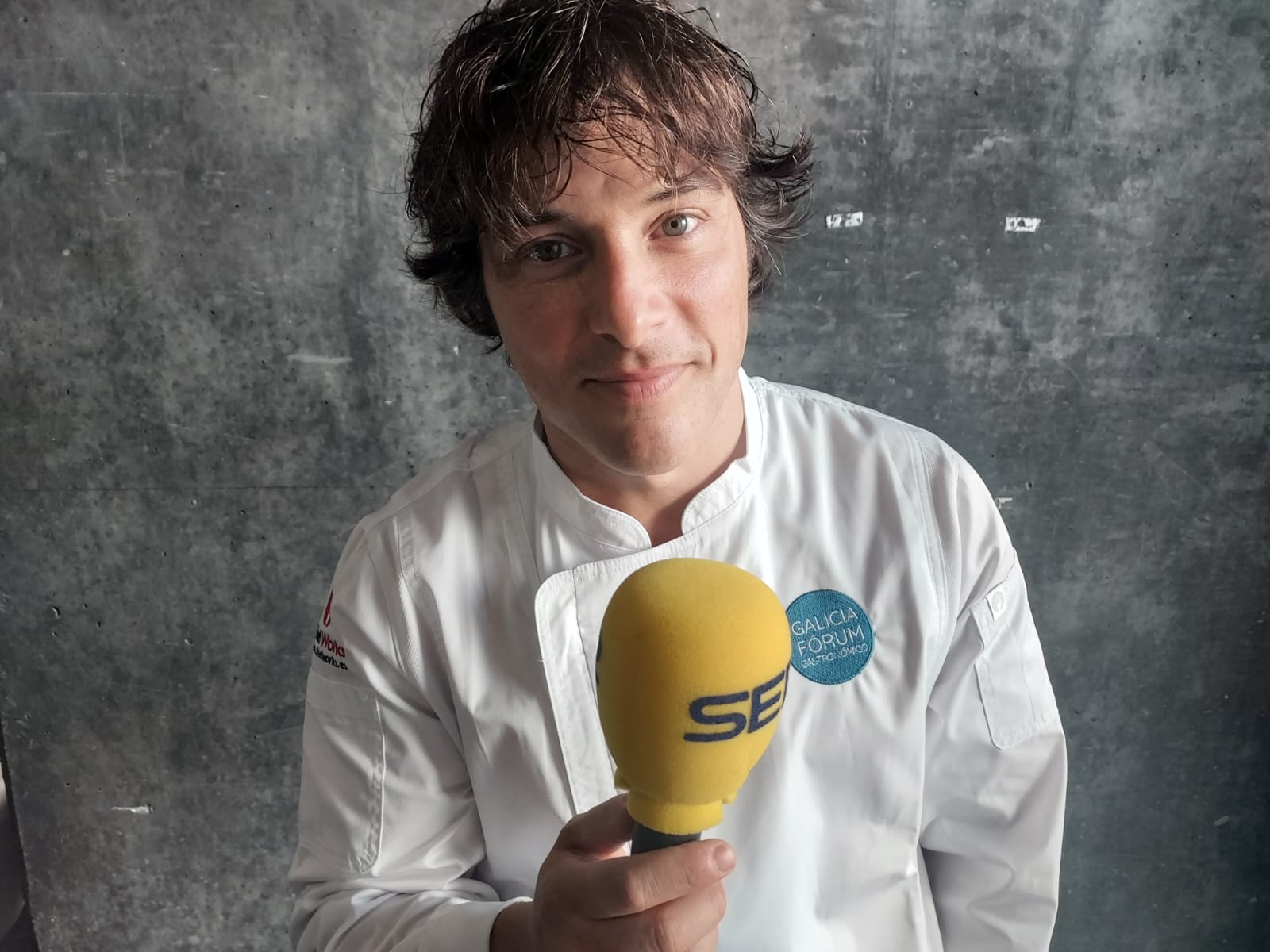 Jordi Cruz, en el Galicia Fórum Gastronómico.