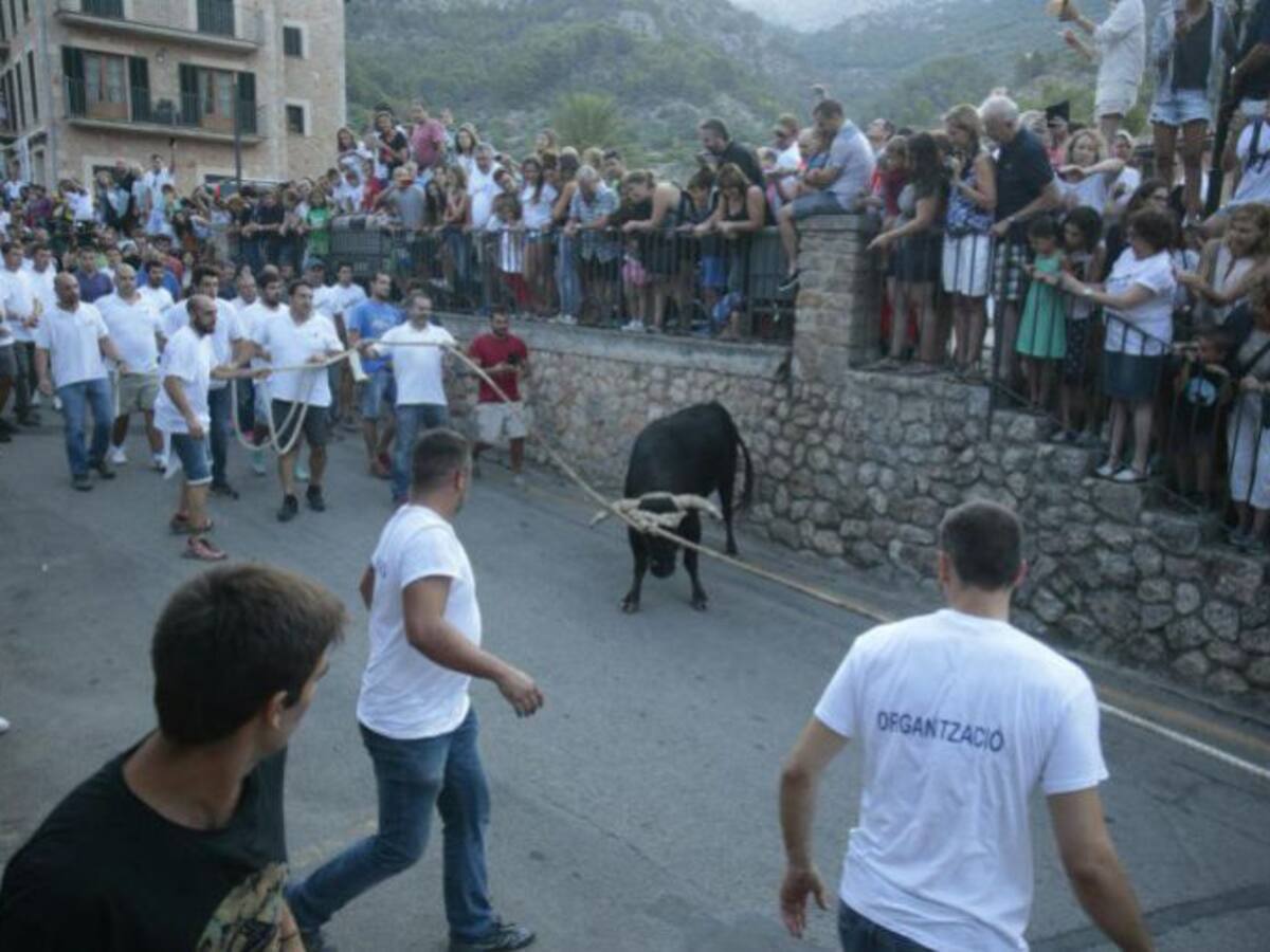 Fornalutx celebra su "correbou"