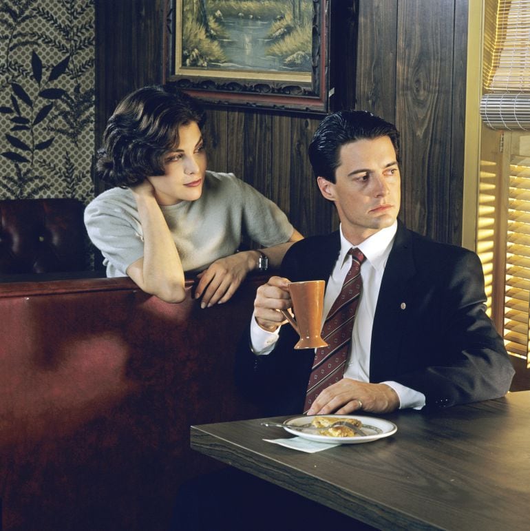 Audrey Horne y el agente Dale Cooper