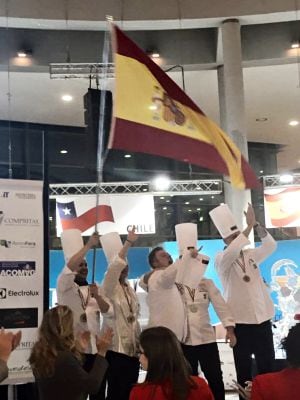 Equipo de España, subcampeones de la Copa del Mundo de Heladería (Heladería Masiá)