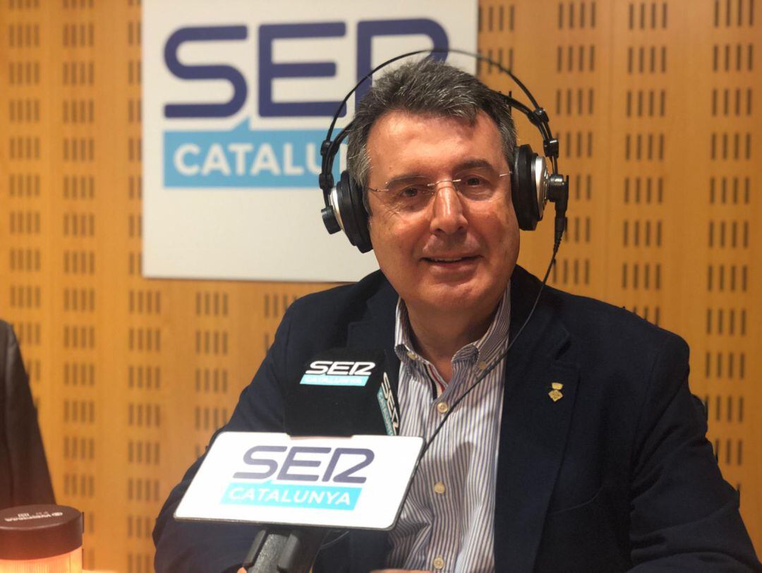 Miquel Noguer durant l'entrevista amb SER Catalunya