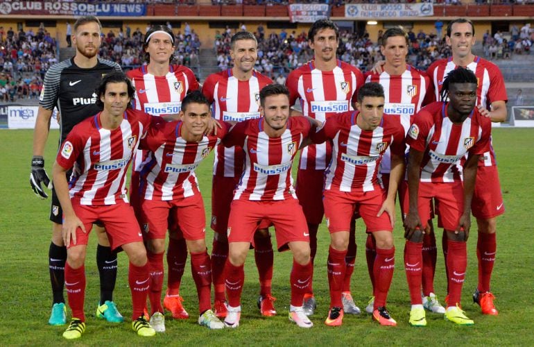 Jugadores del Atlético de Madrid