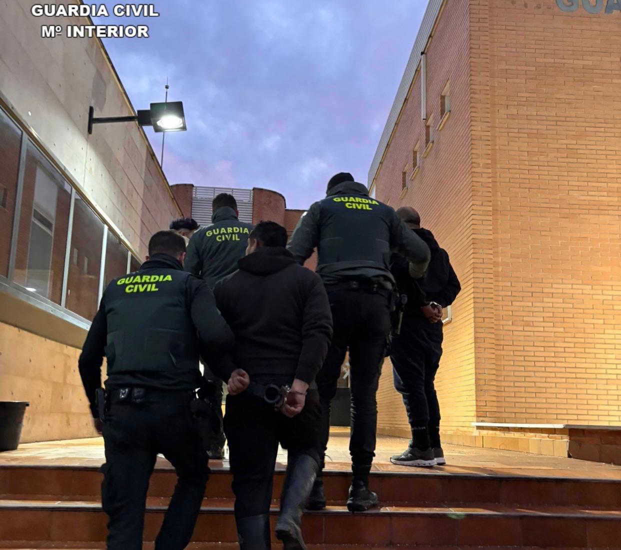 Guardia Civil detenido grupo criminal