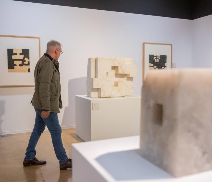 Exposición Soñar el espacio, de Eduardo Chillida