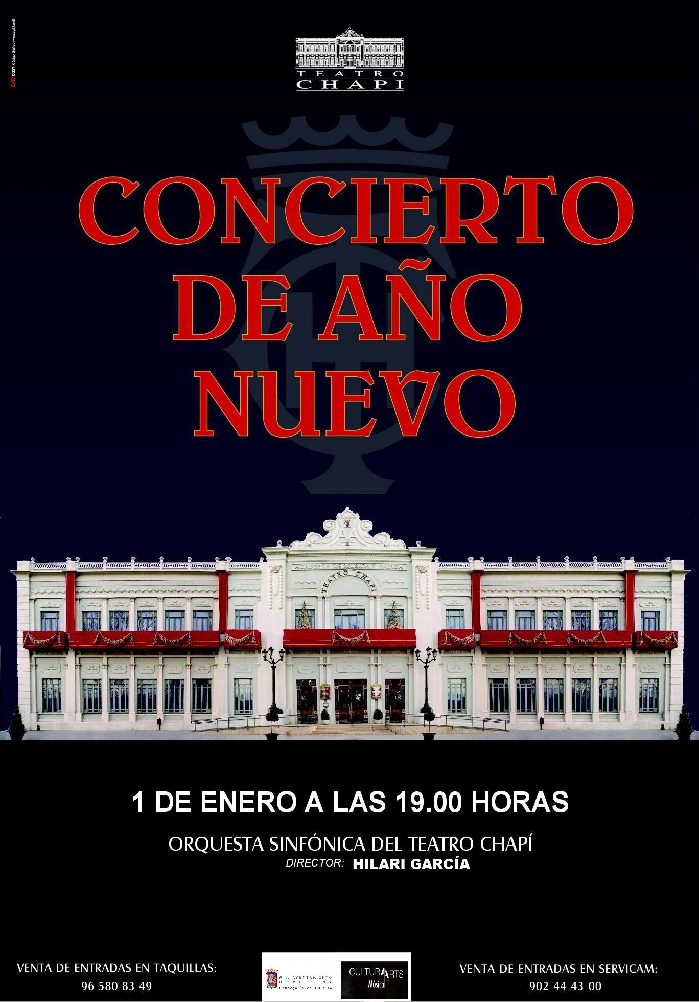 Cartel del concierto