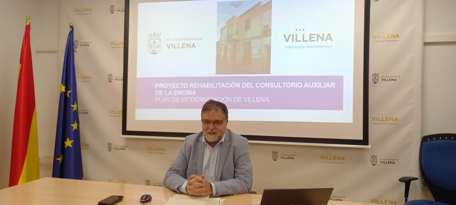 El Alcalde presentaba meses atrás las obras