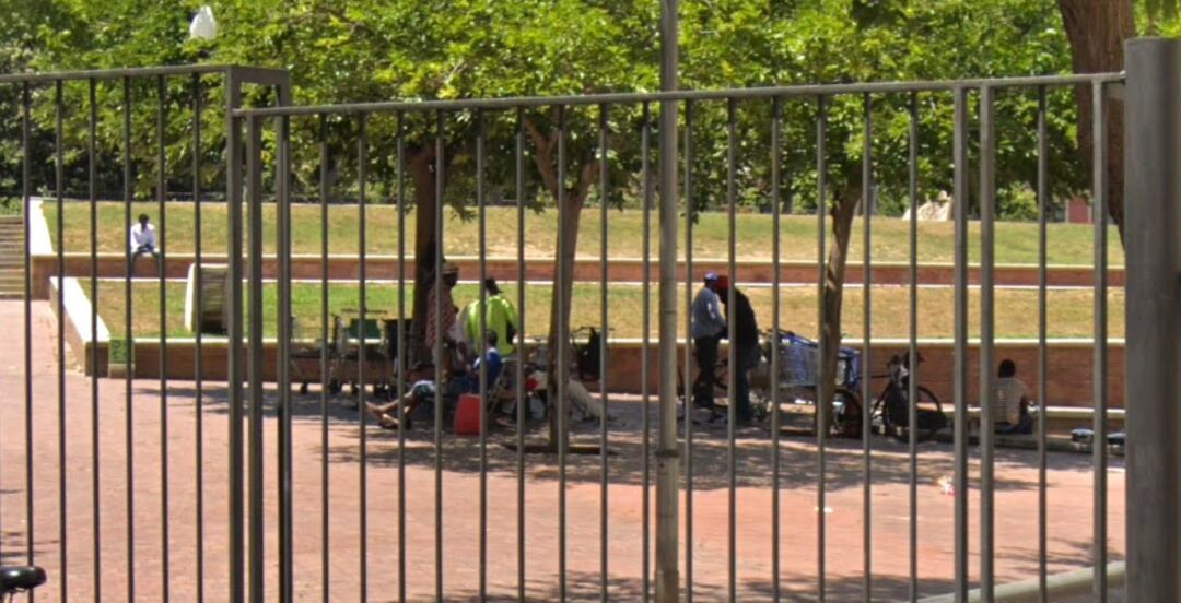 Imatge d'arxiu dels Jardins de Sant Pau