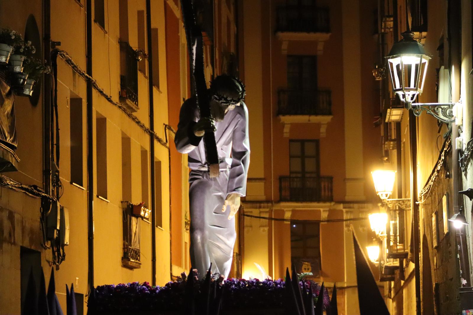 Procesión del Encuentro en Logroño 2024. Imagen del Nazareno.