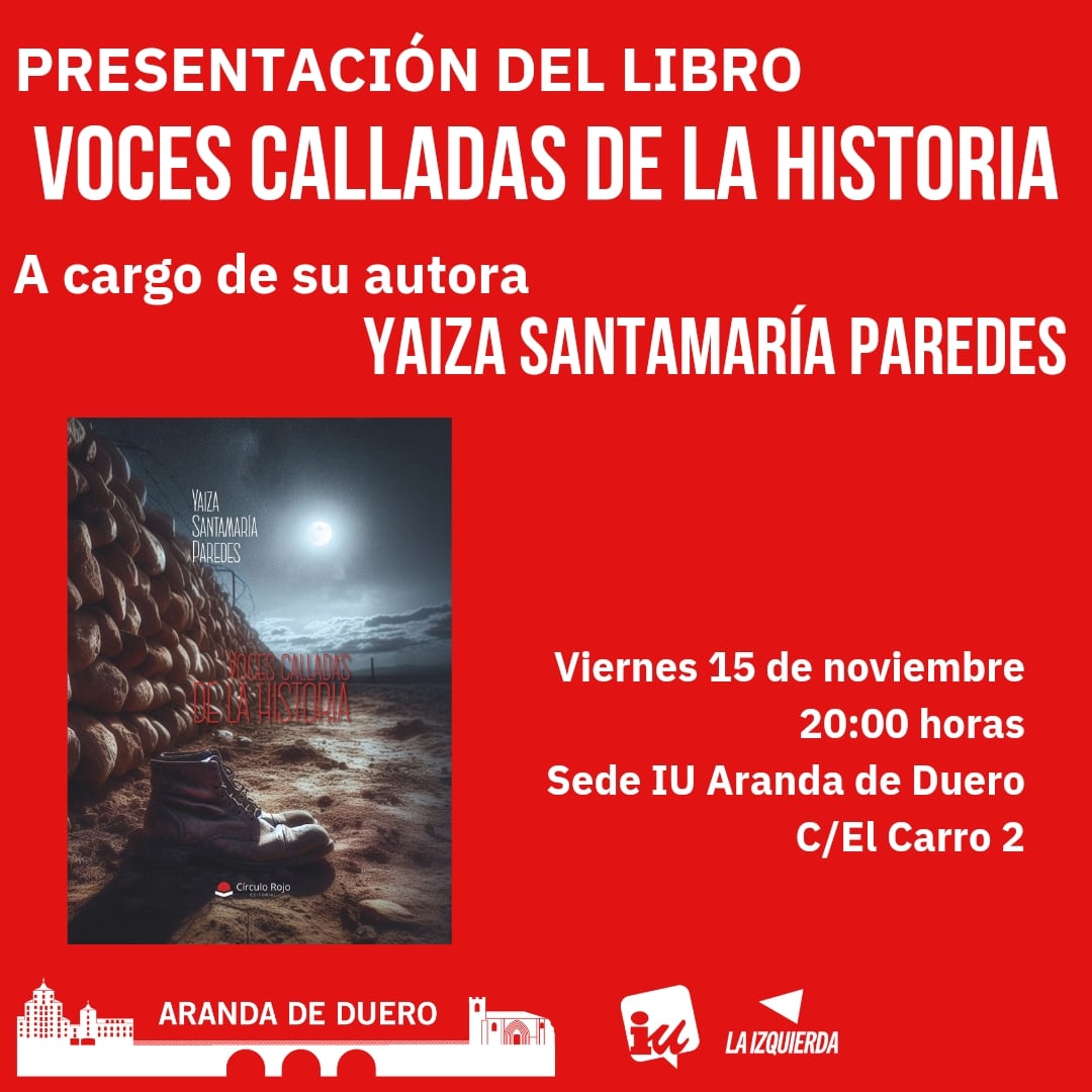 Cartel que anuncia la presentación