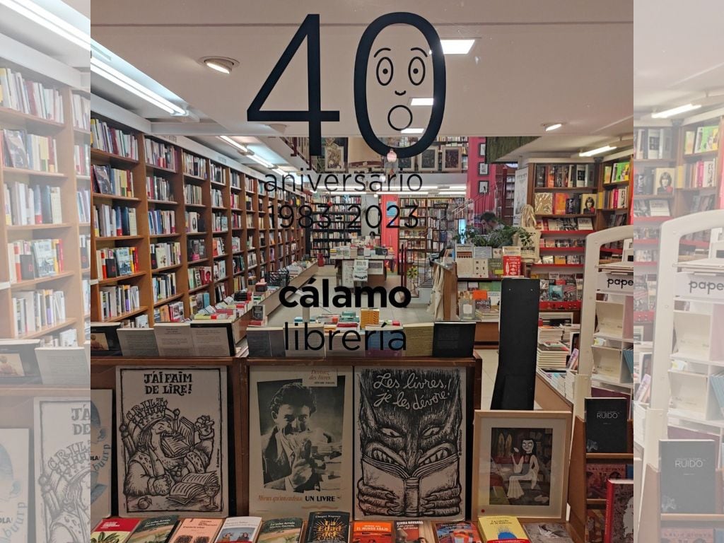 40 años de la Librería Cálamo de Zaragoza