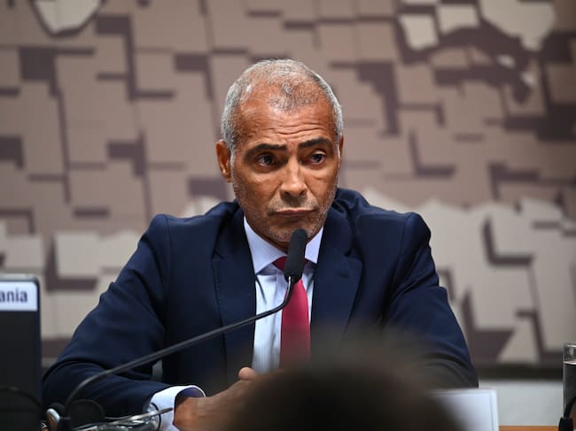 Romario en el Parlamento en Brasil