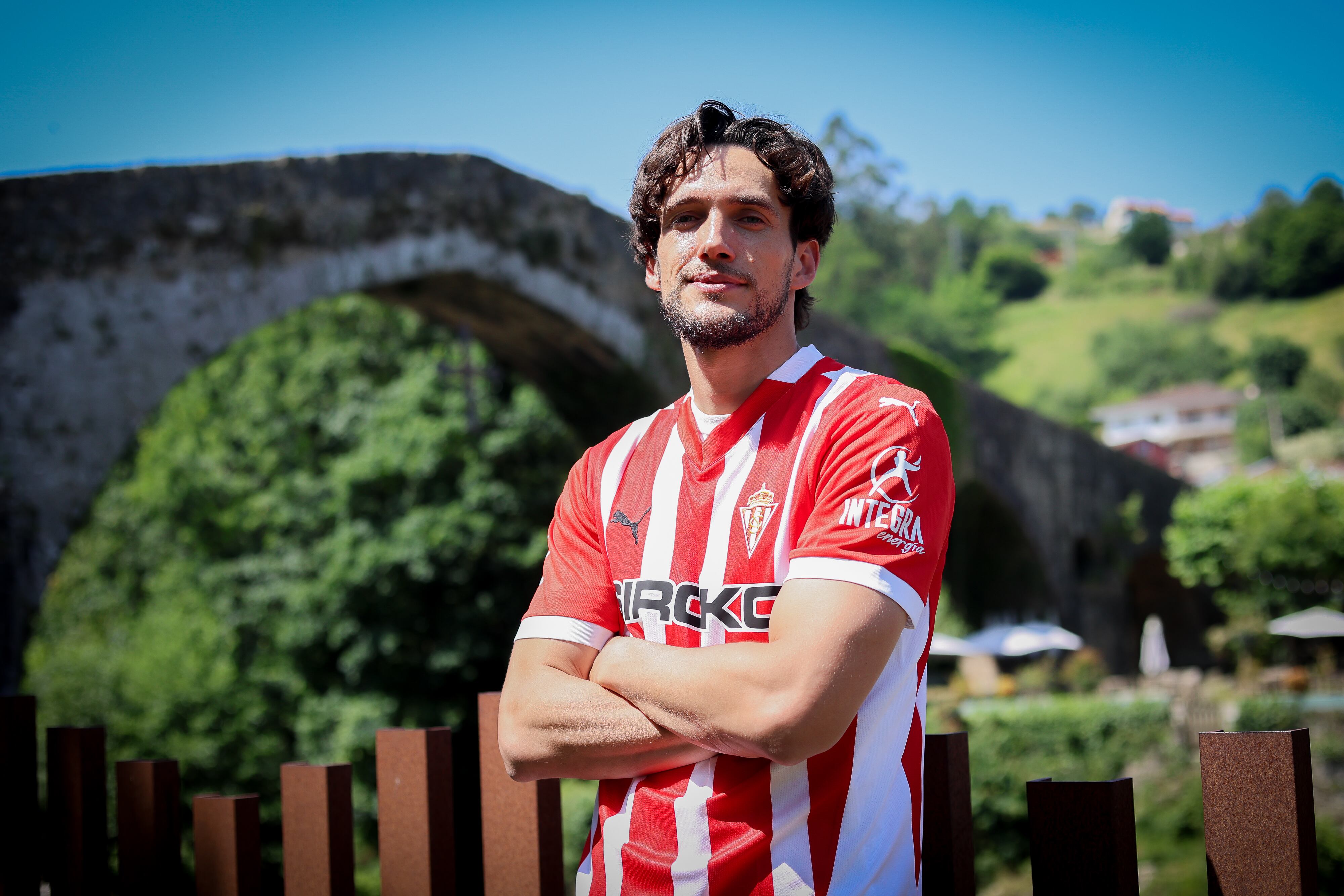 Álex Corredera, nuevo futbolista del Sporting.