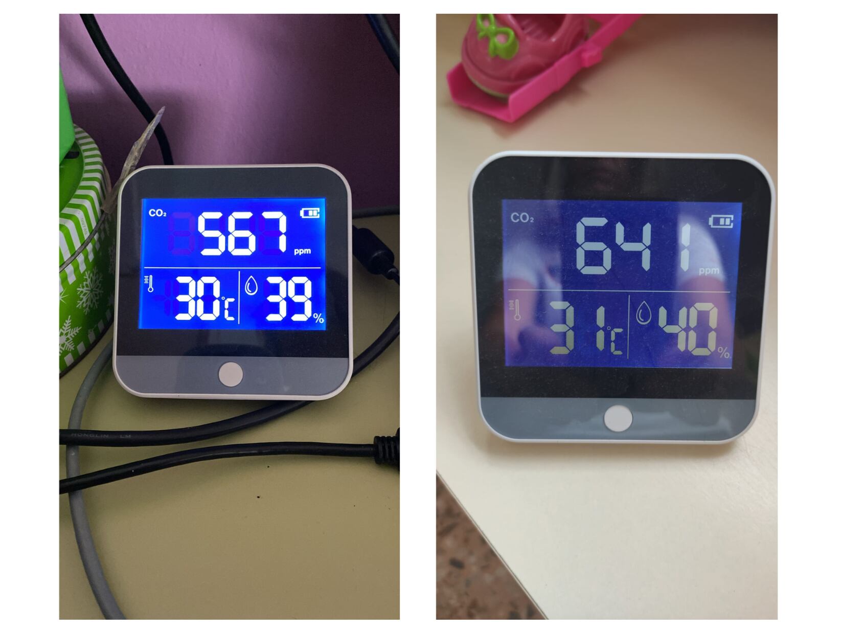 Hasta 31º de temperatura han alcanzado hoy las aulas del colegio Mamés Esperabé de Ejea