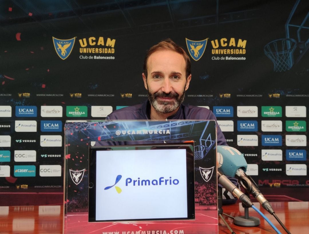 Sito Alonso, entrenador del UCAM Murcia CB