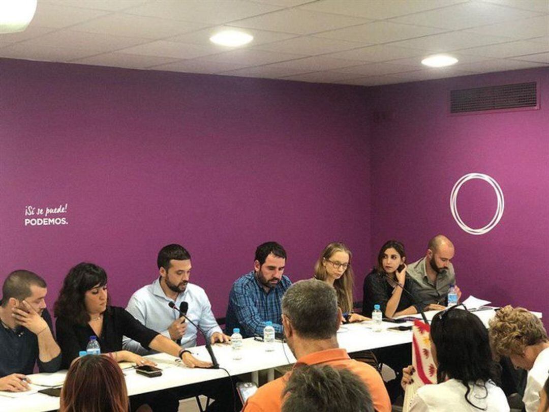 Reunión de Podemos Comunidad de Madrid