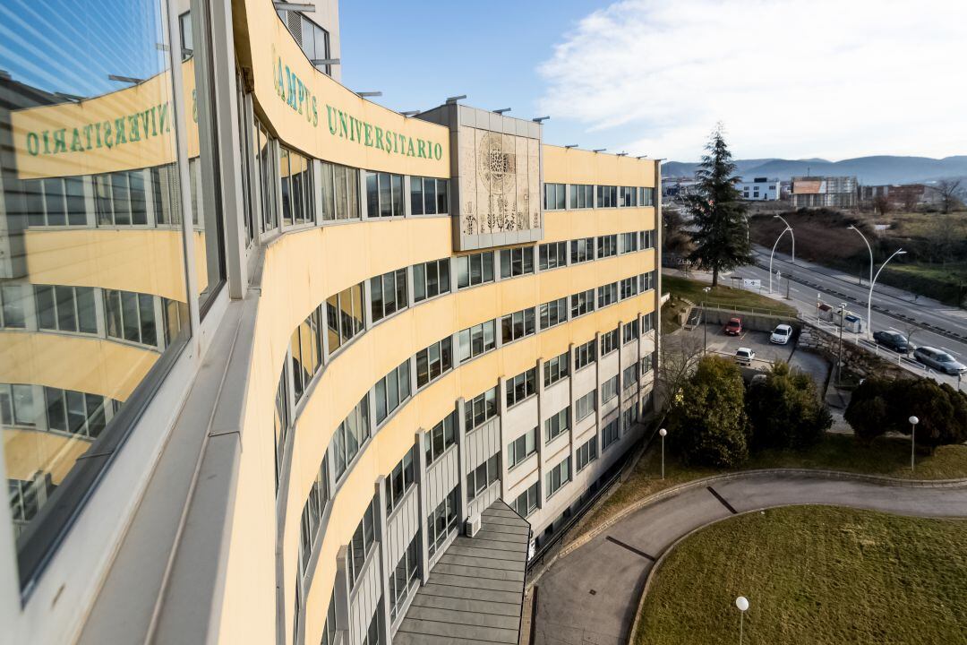 Edificio central del Campus de Ponferrada