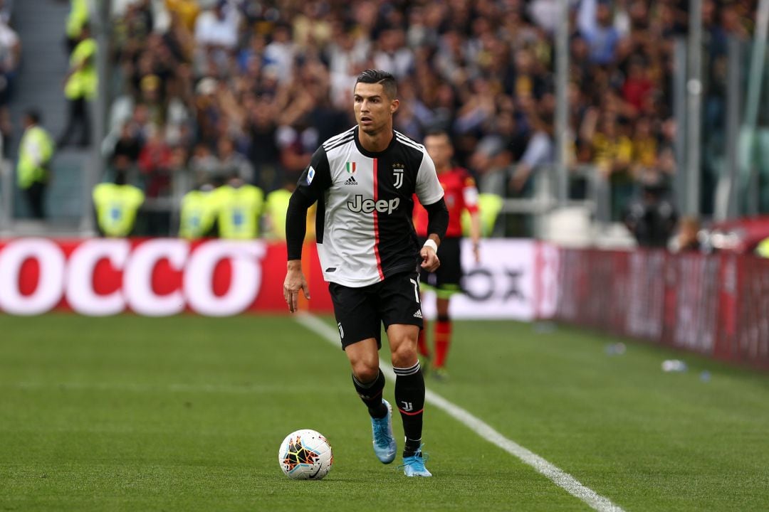 Ronaldo, durante un partido de esta temporada