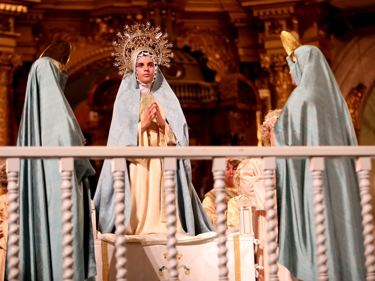 El Misteri d'Elx cuelga el cartel de "completo" por primera vez en su historia