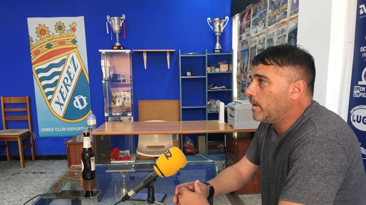 Declaraciones de Emilio Fajardo en la previa del partido ante el Gerena