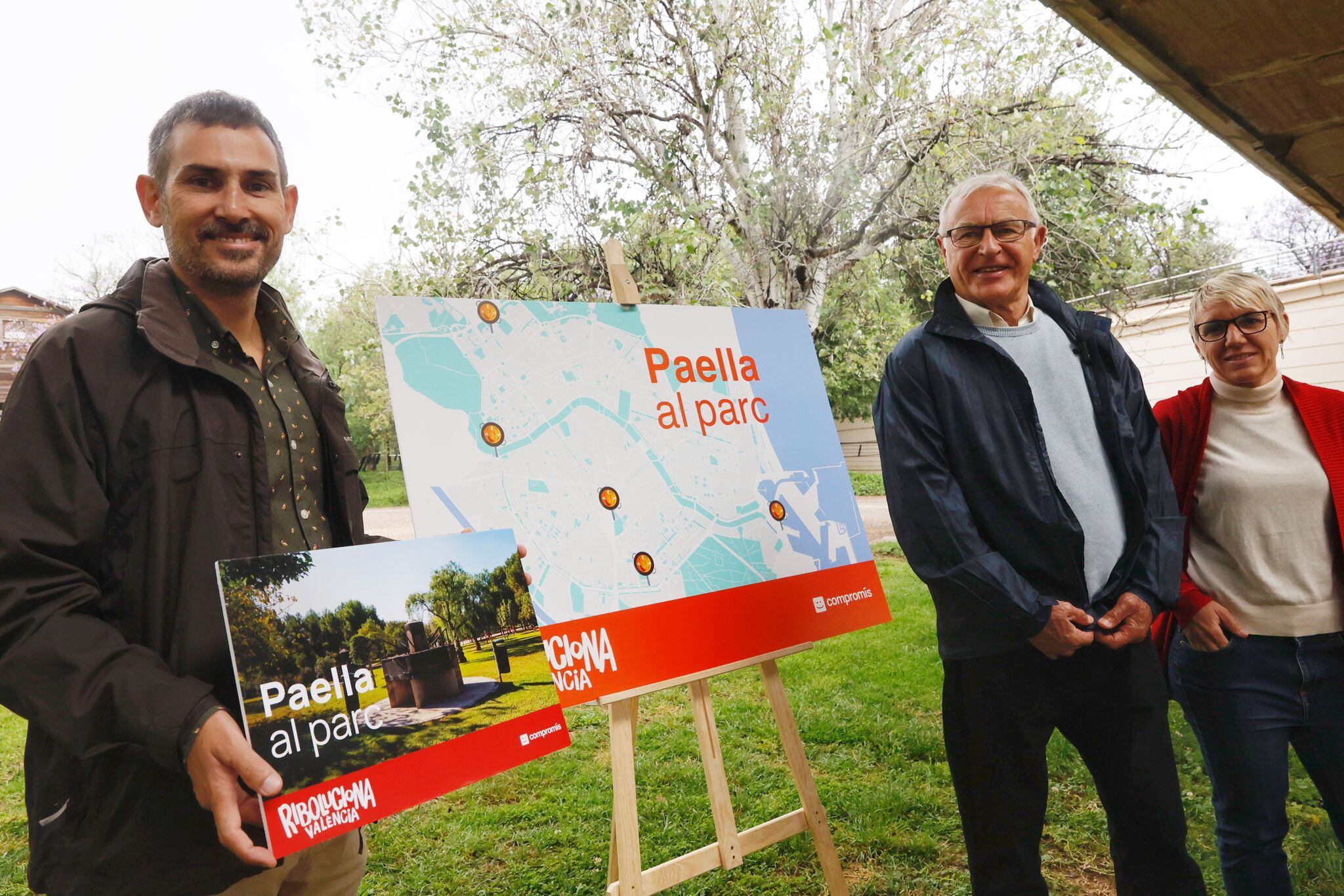 El candidato de Compromís a la Alcaldía de València, este miércoles, durante la presentación de la iniciativa.