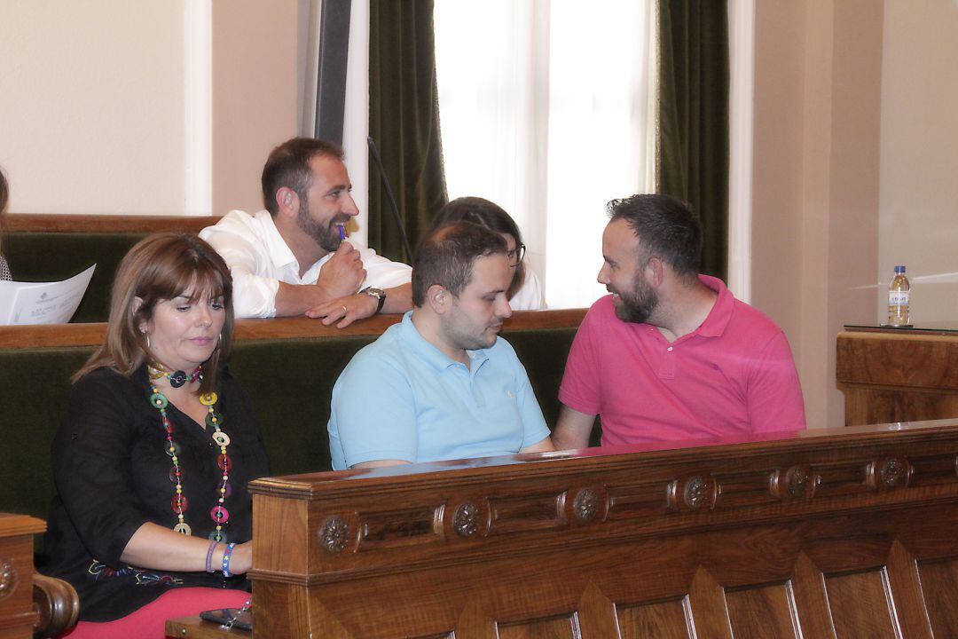 Rafa Simó, como portavoz del Grupo Municipal Socialista. 