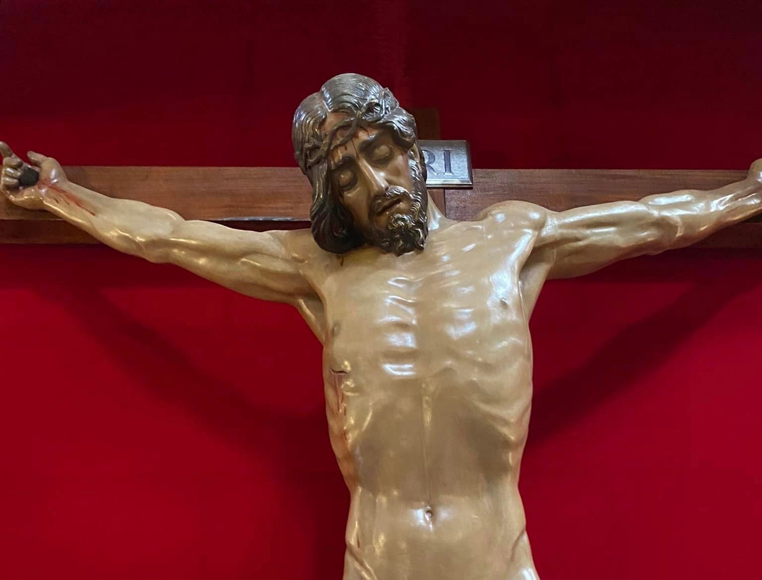 La magnífica talla del Cristo de la Buena Muerte de Jaén, obra de Jacinto Higueras