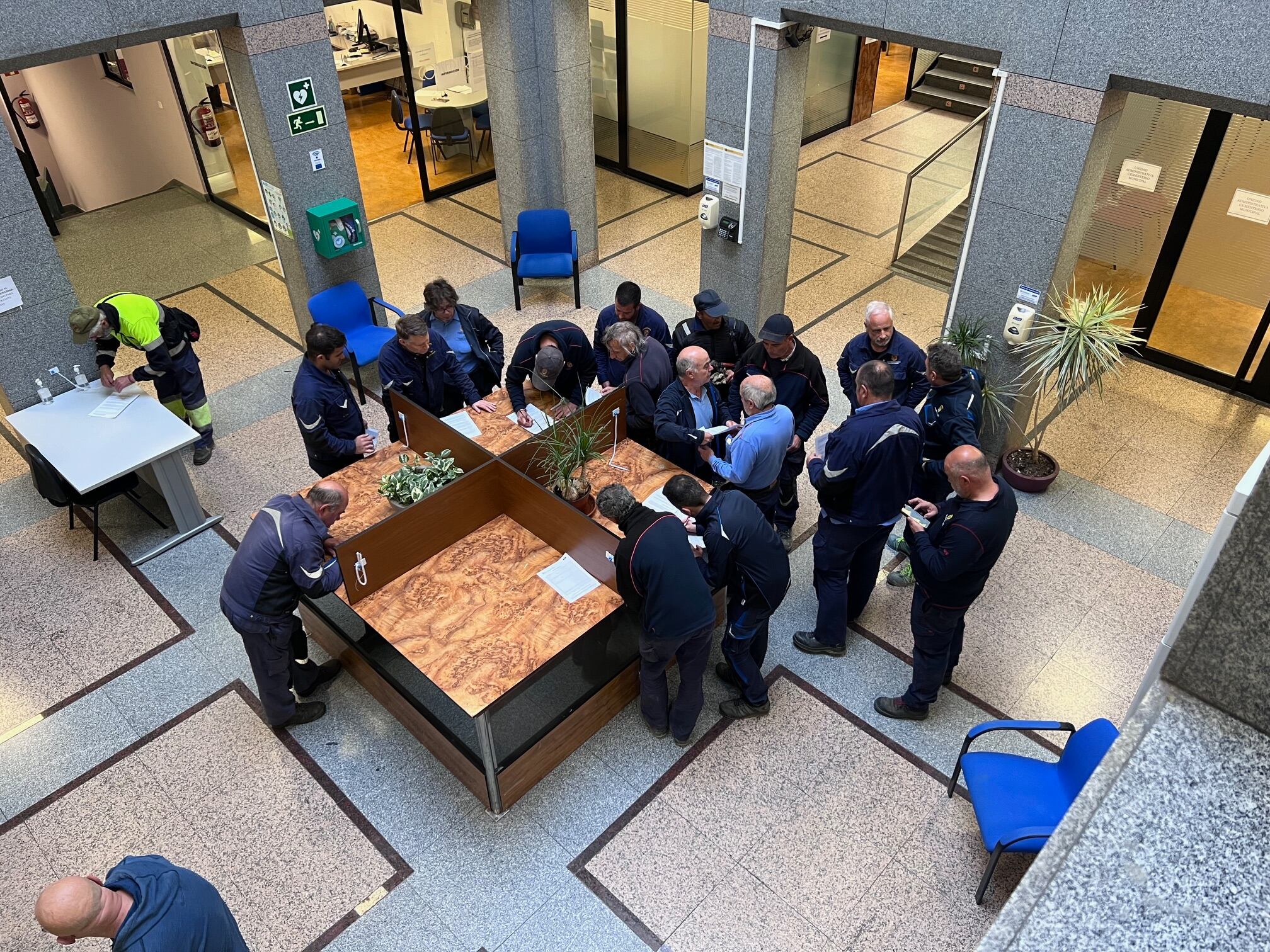 Una veintena de trabajadores del Ayuntamiento denuncia su situación de 'subempleo'