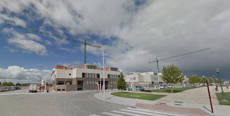 Imagen de dos obras a las afueras de Albacete