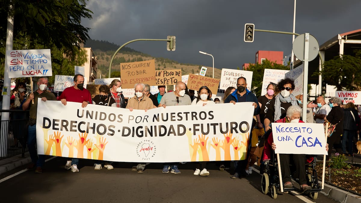 Montaje de Manuel Perera, concejal de urbanismo de Los LLanos y Felipe Ramos, concejal de IU de La Palma