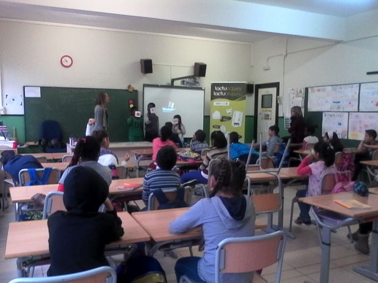 Los alumnos del colegios San Martín aprenden hábitos alimenticios saludables