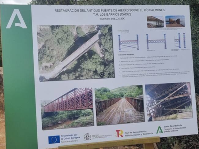 Restauración del antiguo Puente de Hierro